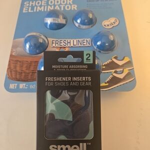 Shoe Odor Eliminator and Freshener Inserts